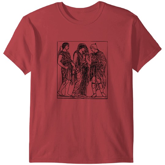 Discover Hermes, Orpheus and Eurydice T-shirt
