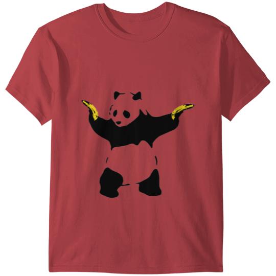 Discover Bad Panda Stencil T-shirt