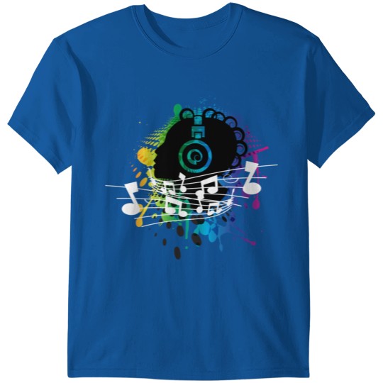 music abstract T-shirt
