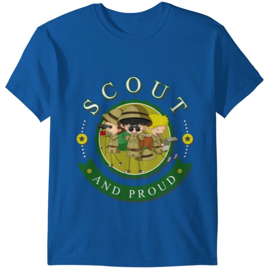 Discover Scout and Proud Tee for Boys and Girls T-shirt