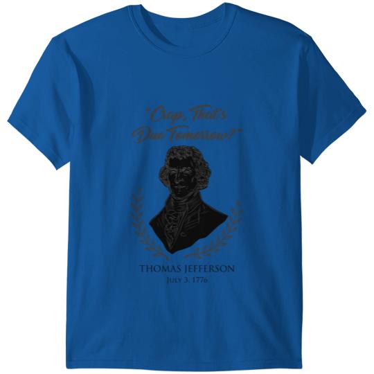 Funny American History Jefferson teacher Tshirt T-shirt