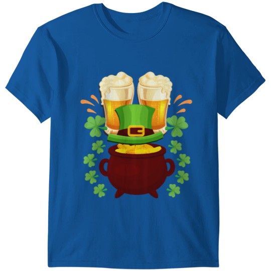 Discover St. Patrick's Day Beer and Gold T-shirt