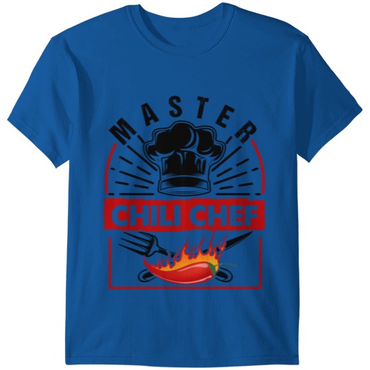 Discover Master Chili Chef Cooking Kitchen Gift T-shirt