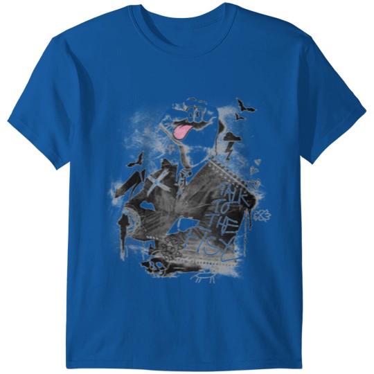 Discover hand suit bat cartoon mens t shirt T-shirt