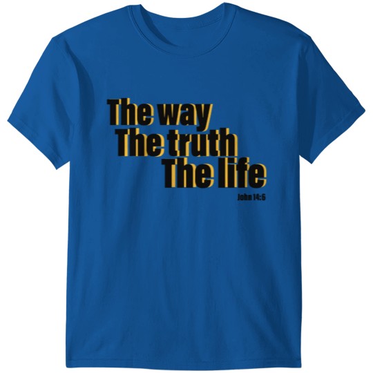 Discover He is The way the truth the life logo T-shirt