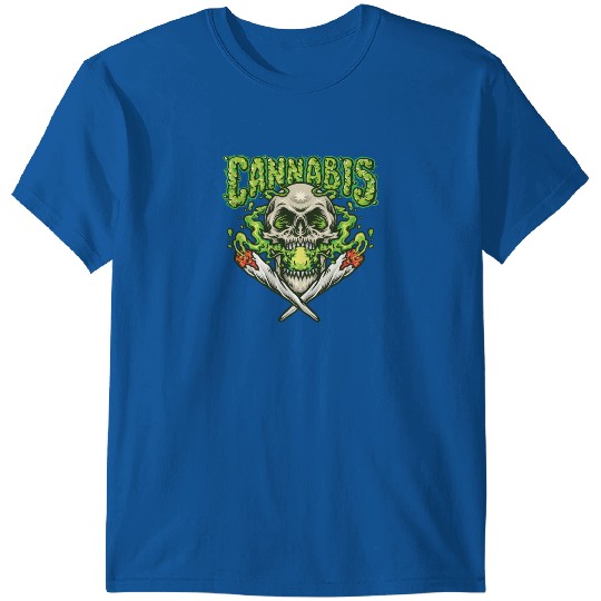 Discover Cannabis Legalization Reggae Grass CBD THC T-shirt