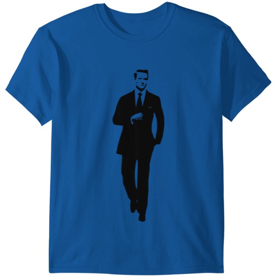 Discover Man in suit T-shirt
