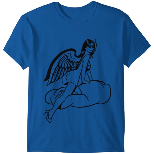 Discover Angel wings joint sexy cloud kiffen T-shirt