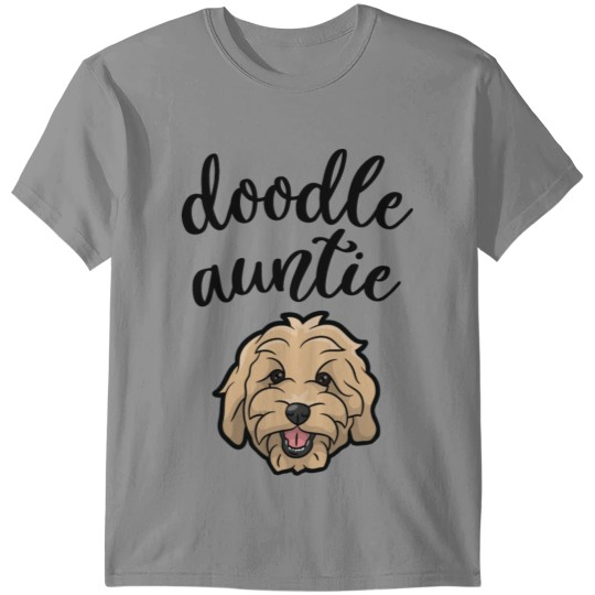 Discover Goldendoodle Aunt Cute Doodle Auntie Dog Mom Gift T-shirt