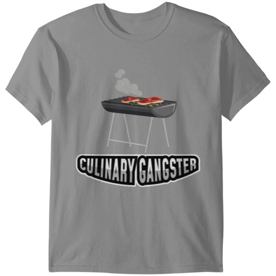 Discover Culinary Gangster - Grillen Grill T-shirt