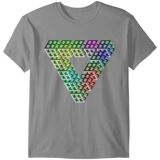 optical illusion T-shirt