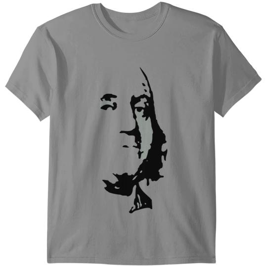 Ben Franklin Half Face T-shirt