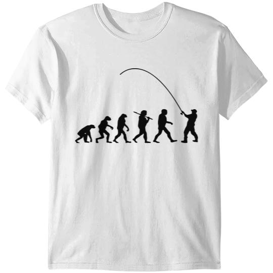 Discover Evolution Fisherman T-shirt