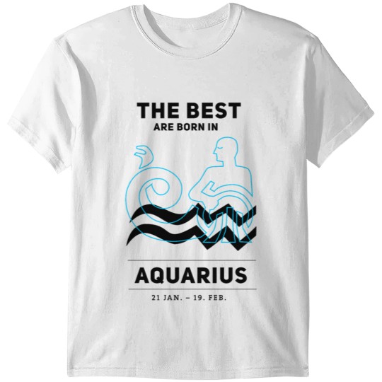 Discover aquarius horoscope januar birthday astrology previ T-shirt