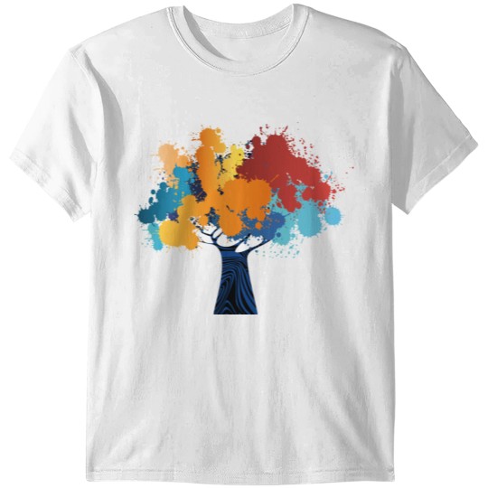 Discover Abstract tree T-shirt