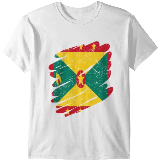 Discover Pinsel Land Heimat Grenada T-shirt