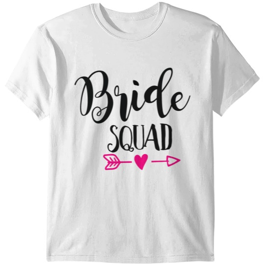 Discover Bride Squad T-shirt