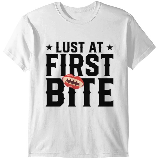 Discover Lust at First Bite Sexy Gift T-shirt