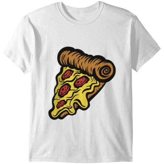 Love Pizza Italian Cooking Pepperoni Tomato Fastfo T-shirt