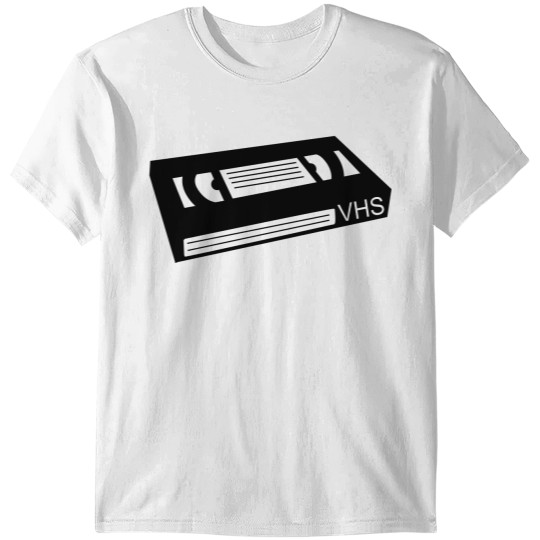 Discover Vhs video cassette tape T-shirt