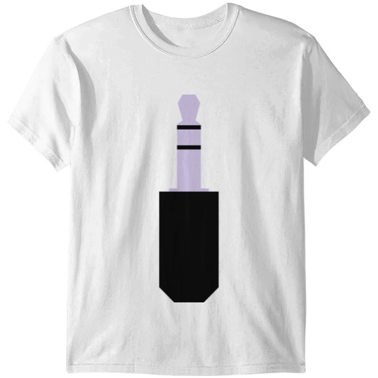 Discover Jack Stereo 3.5mm Audio Plug Simple T-shirt