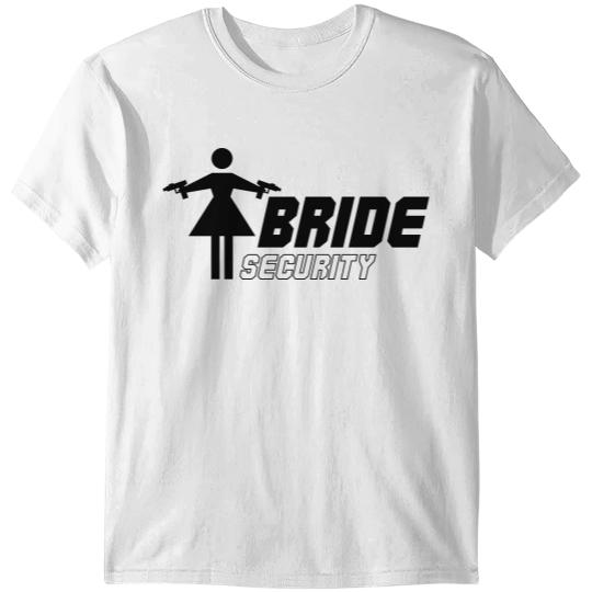 Discover bride_security_01 T-shirt