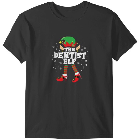 The Elf Cute High Heels Matching Elf Squad Christmas T-Shirts