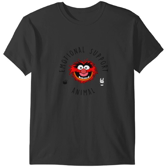 Muppets AnimalEmotional Support Animal Drummer T-Shirts