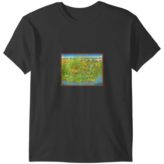 Stardew Valley  Map Premium Scoop T-Shirts