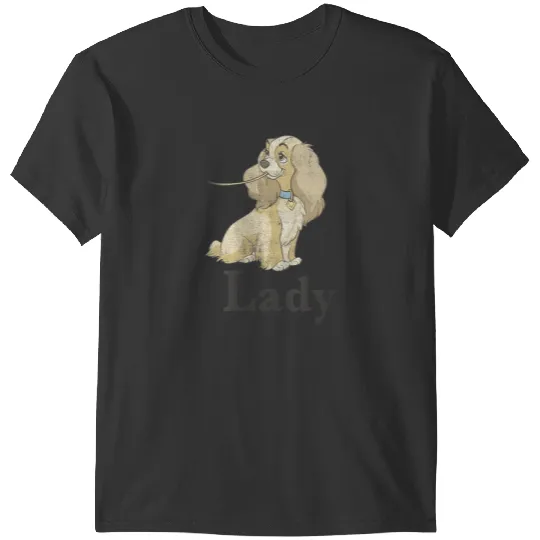 Disneyss Lady And The Tramp Spaghetti Lady Couples T-Shirts