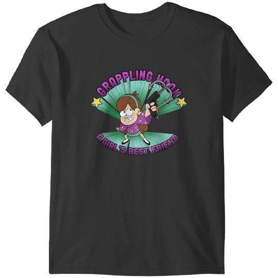 Disneyss Gravity Falls Mabel Pines Grappling Hook Logo T-Shirts