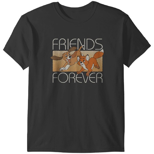 Disneyss The Fox And The Hound Friends Forever T-Shirts