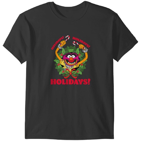 Disneyss Christmas The Muppets Animal Holidays Holidays T-Shirts