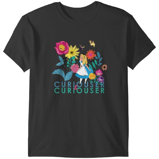 Disneyss Alice In Wonderland Curiouser Curiouser T-Shirts