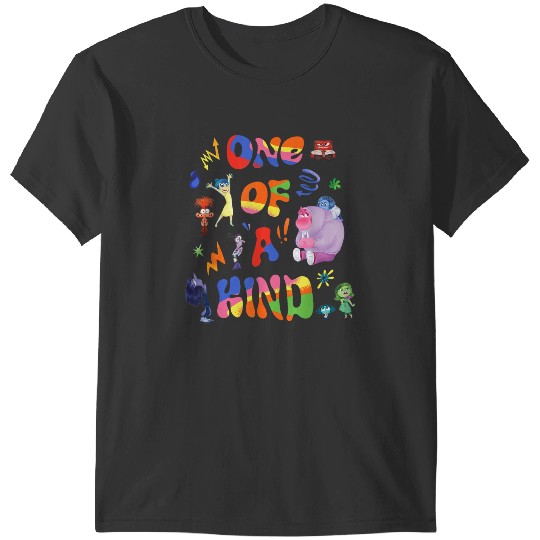 Disneyss And Pixars Inside Out 2 Emotions One Of A Kind T-Shirts