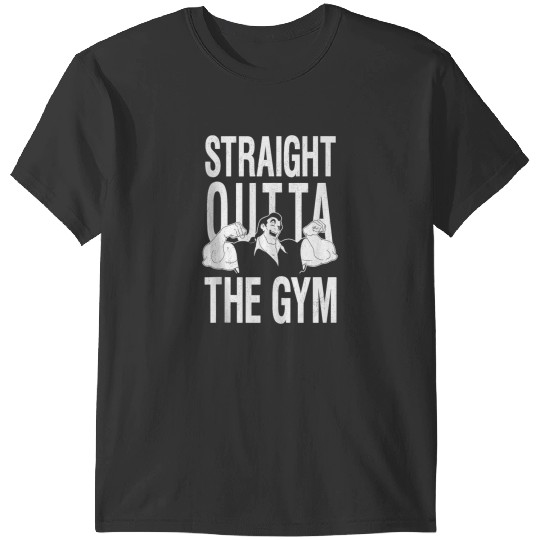 Disneyss Beauty And The Beast Gaston Straight Outta The Gym T-Shirts