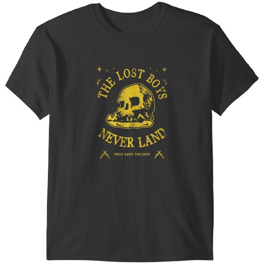 Disneyss Peter Pan Skull Rock The Lost Boys Neverland T-Shirts