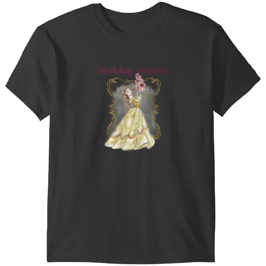 Disneyss Beauty And The Beast Belle Birthday Princess T-Shirts