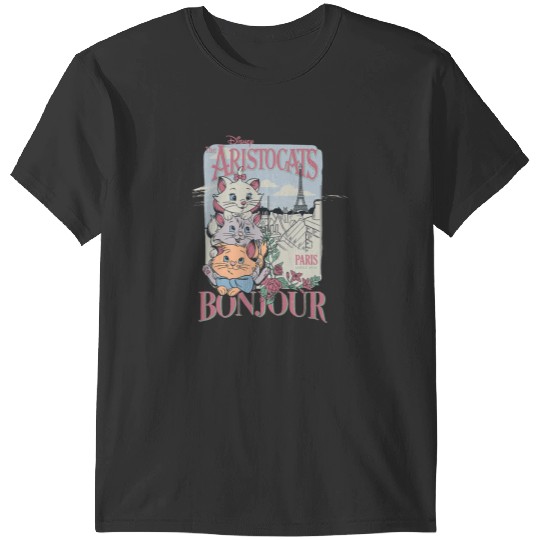 Disney The Aristocats Bonjour Paris Since 1979  Ad T-Shirts