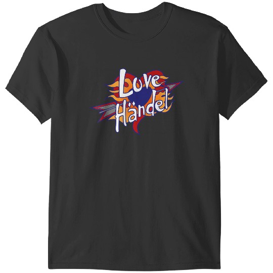 Disneyss Phineas And Ferb Love Handle Logo T-Shirts