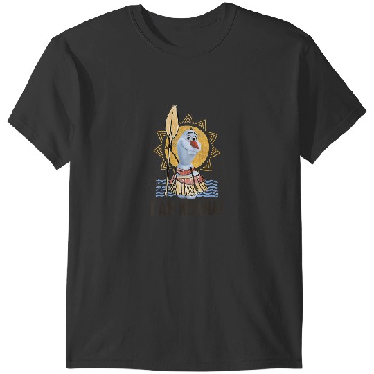 Disney Olaf Presents Moana Costume Sketch T-Shirts