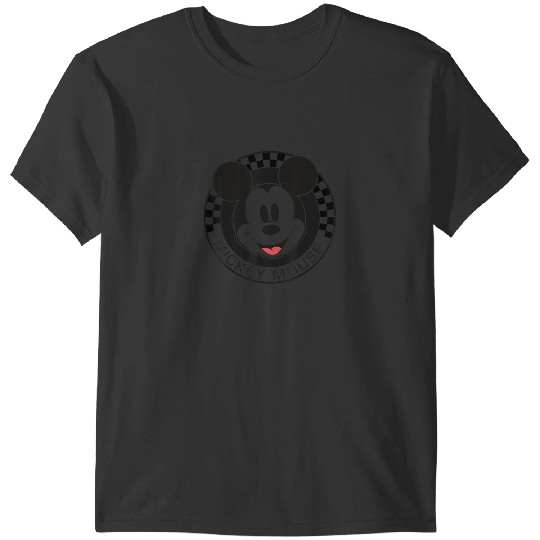 Disney Mickey And Friends Mickey Mouse Checkerboard Circle Short Sleeve For unisexchild Small T-Shirts