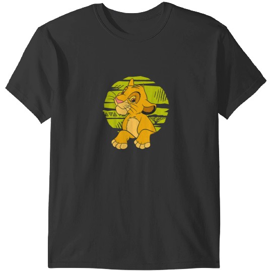Disney The Lion King Young Simba Paws Green 90s T-Shirts