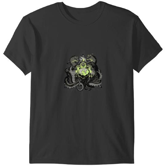 Disney Villains Ursula Crystal Ball Comic Style T-Shirts