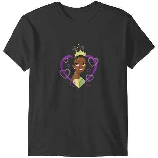 Disney Princess Tiana Heart T-Shirts