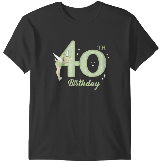 Disneyss Peter Pan 40th Birthday Tinkerbell Portrait T-Shirts