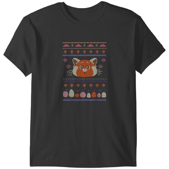 Disneyss And Pixars Turning Red Panda Ugly Christmas Sweater T-Shirts