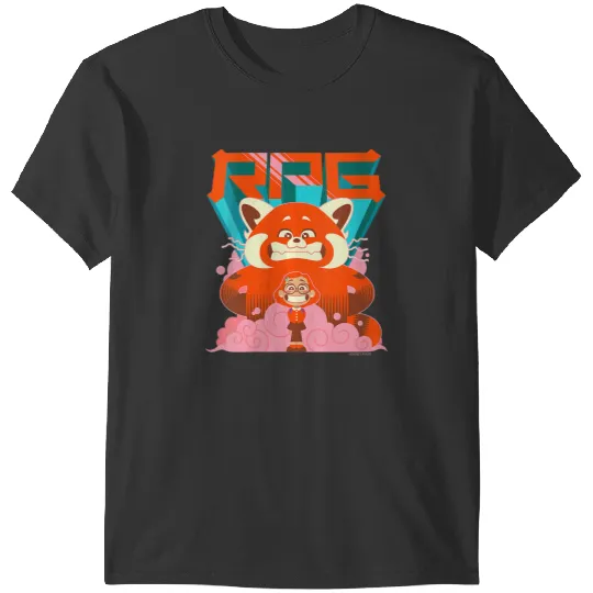 Disneyss And Pixars Turning Red Rpg Red Panda Girl Mei T-Shirts