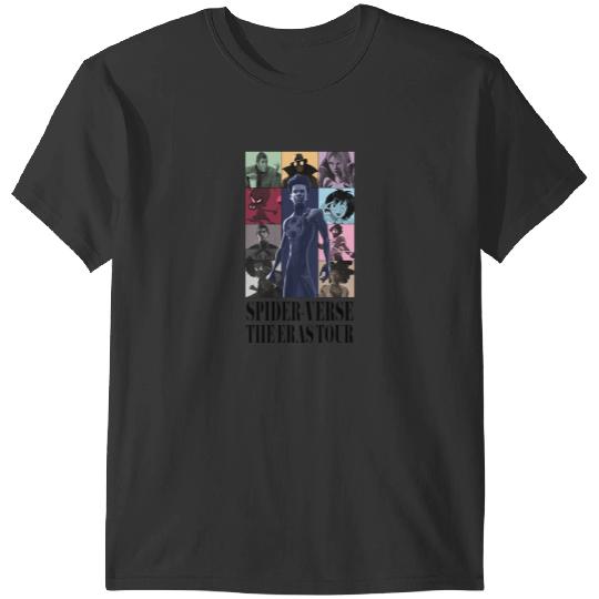 SpiderVerse Eras Tour with title T-Shirts