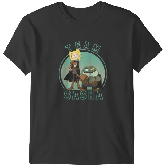 Disneyss Channel Amphibia Team Sasha T-Shirts